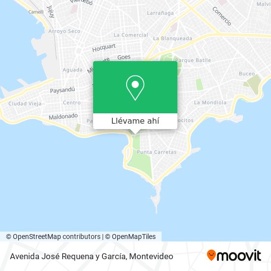 Mapa de Avenida José Requena y García