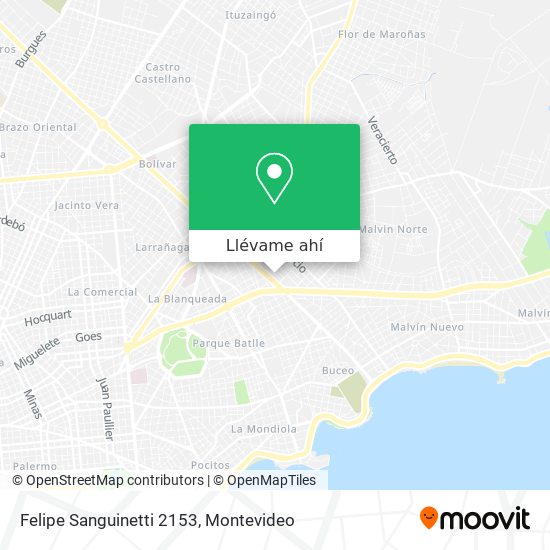 Mapa de Felipe Sanguinetti 2153