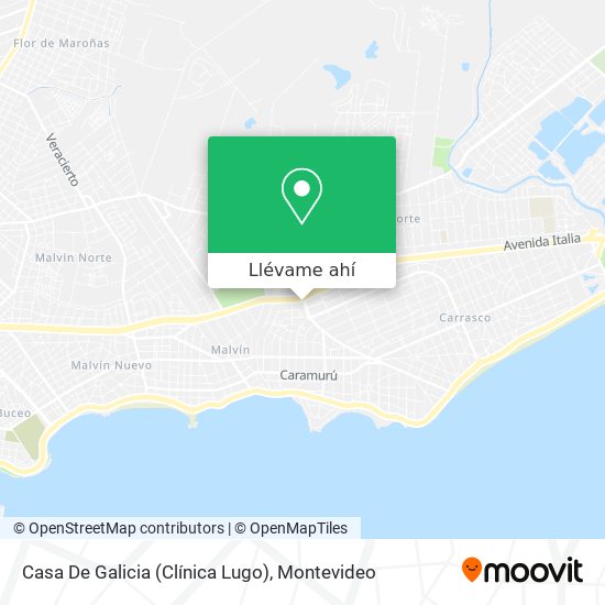Mapa de Casa De Galicia (Clínica Lugo)
