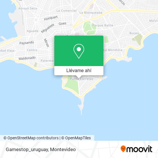 Mapa de Gamestop_uruguay
