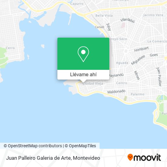 Mapa de Juan Palleiro Galeria de Arte