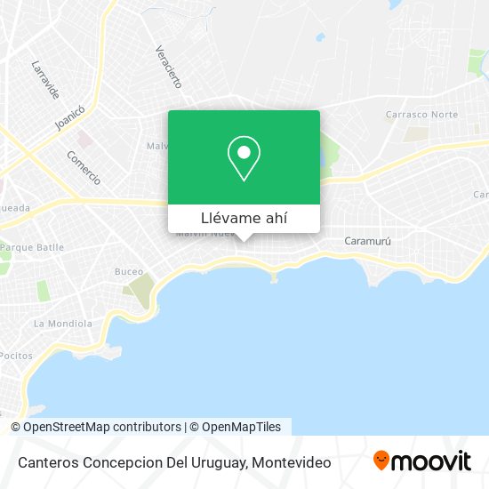 Mapa de Canteros Concepcion Del Uruguay