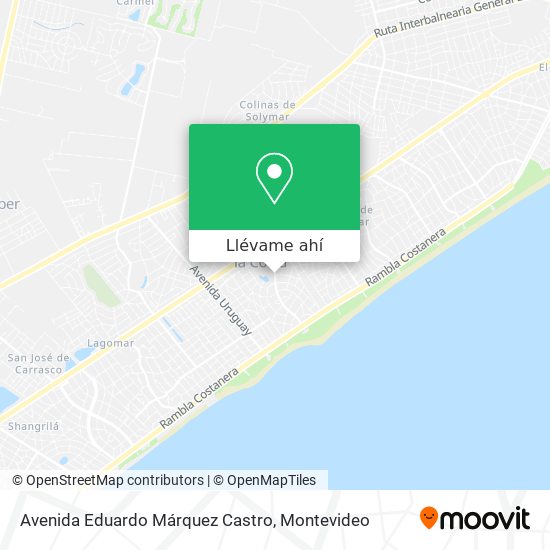 Mapa de Avenida Eduardo Márquez Castro