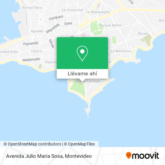 Mapa de Avenida Julio Maria Sosa