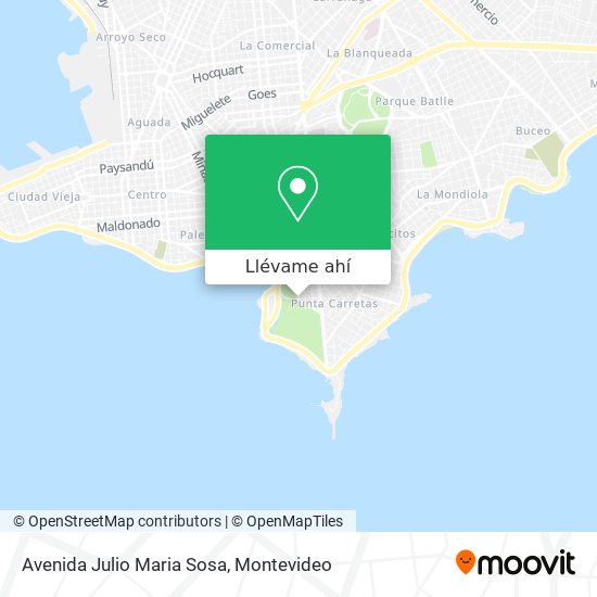 Mapa de Avenida Julio Maria Sosa