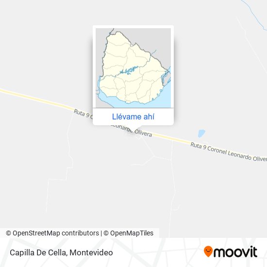Mapa de Capilla De Cella