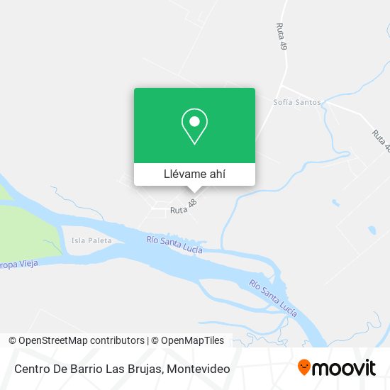 Mapa de Centro De Barrio Las Brujas