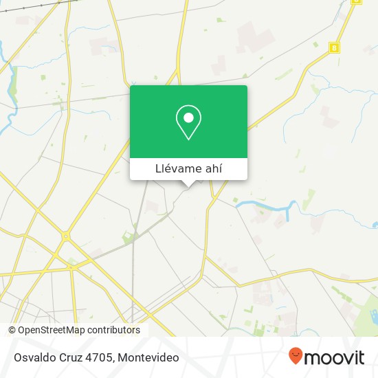 Mapa de Osvaldo Cruz 4705
