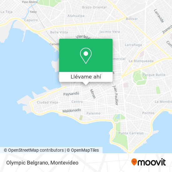 Mapa de Olympic Belgrano