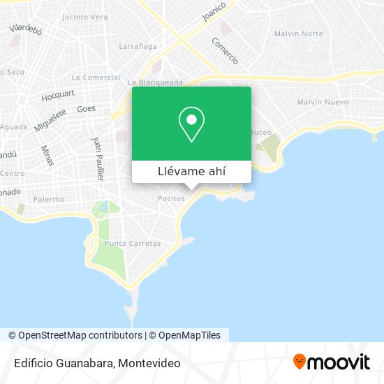 Mapa de Edificio Guanabara