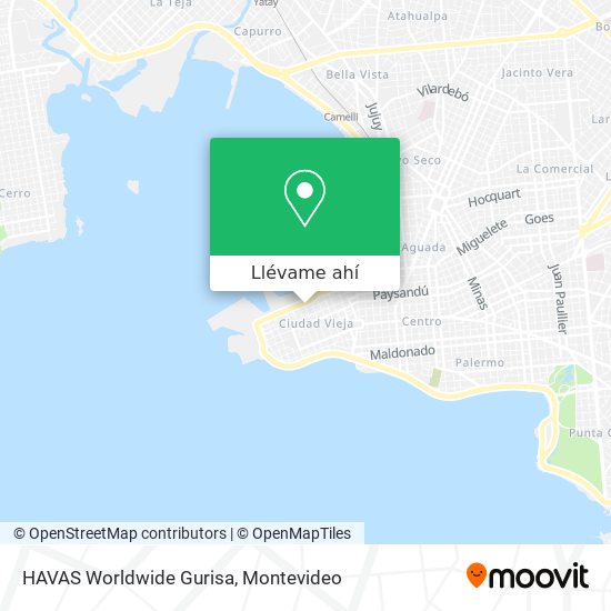 Mapa de HAVAS Worldwide Gurisa