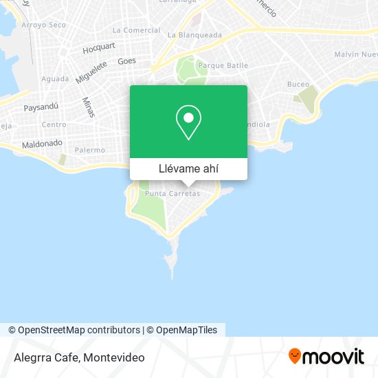 Mapa de Alegrra Cafe