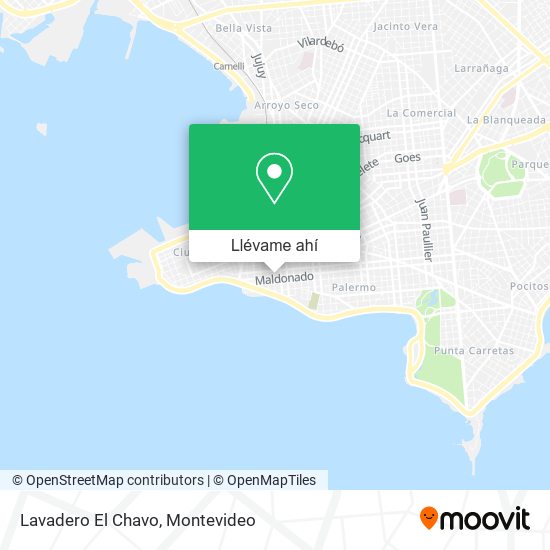 Mapa de Lavadero El Chavo