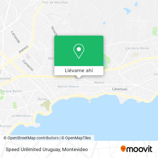 Mapa de Speed Unlimited Uruguay
