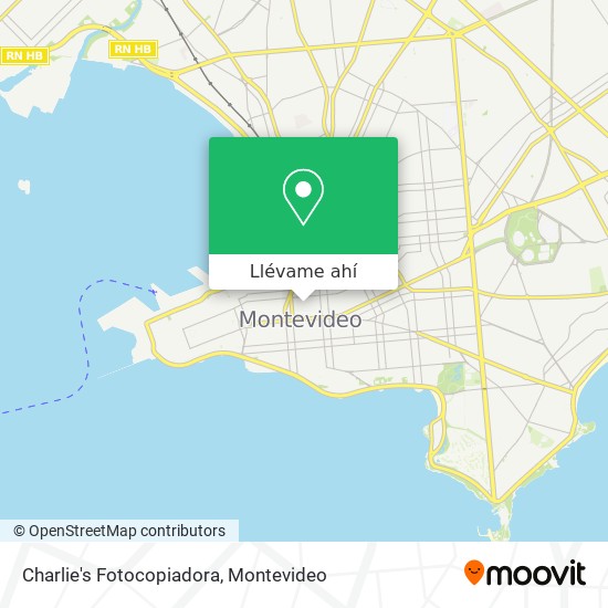 Mapa de Charlie's Fotocopiadora