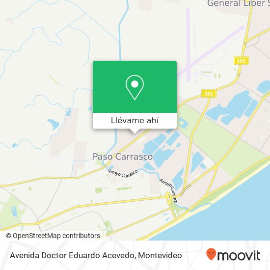 Mapa de Avenida Doctor Eduardo Acevedo