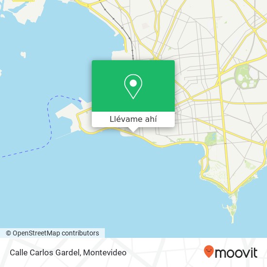 Mapa de Calle Carlos Gardel