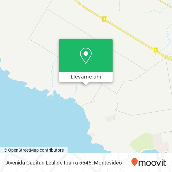 Mapa de Avenida Capitán Leal de Ibarra 5545
