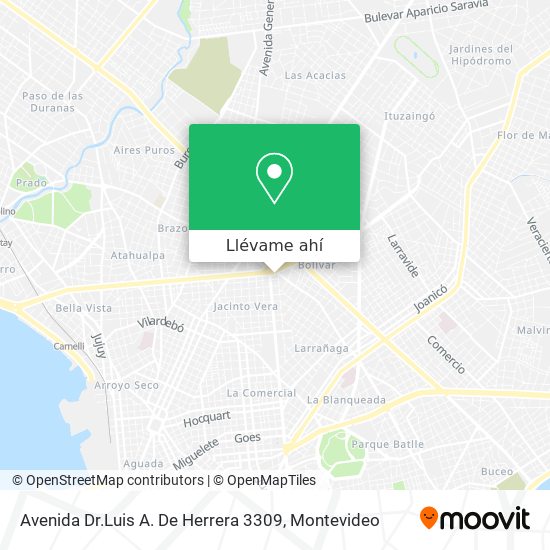 Mapa de Avenida Dr.Luis A. De Herrera 3309