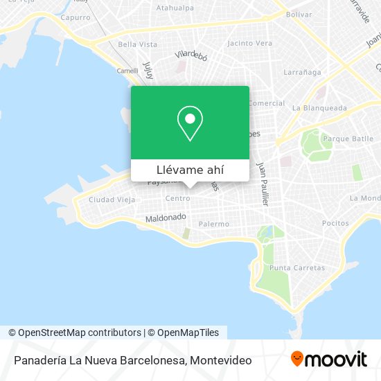 Mapa de Panadería La Nueva Barcelonesa