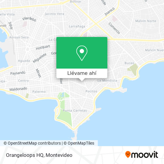 Mapa de Orangeloops HQ