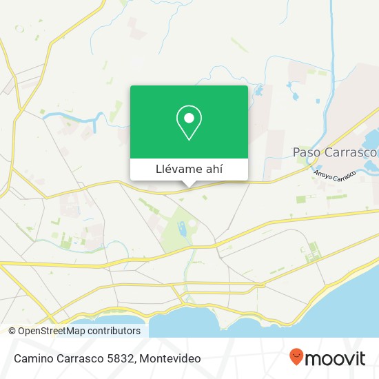 Mapa de Camino Carrasco 5832