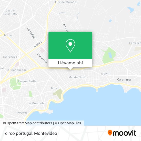 Mapa de circo portugal