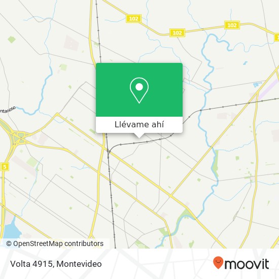 Mapa de Volta 4915