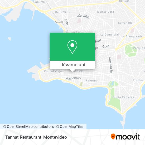 Mapa de Tannat Restaurant