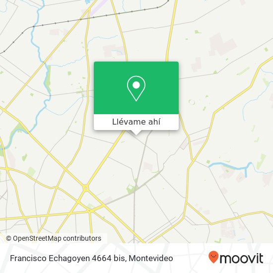Mapa de Francisco Echagoyen 4664 bis