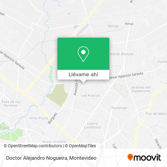 Mapa de Doctor Alejandro Nogueira