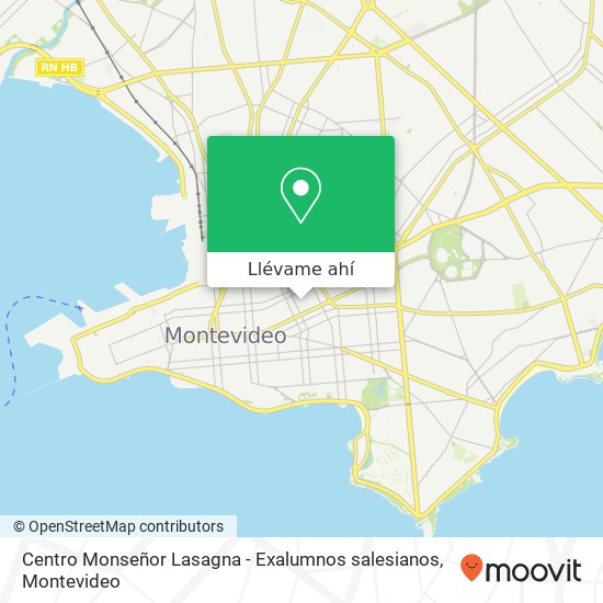 Mapa de Centro Monseñor Lasagna - Exalumnos salesianos
