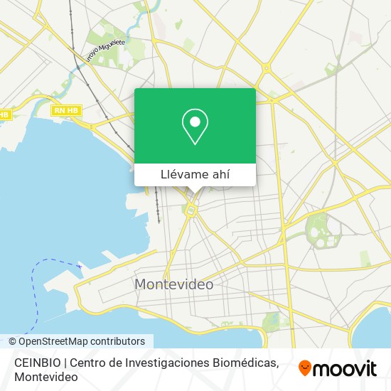 Mapa de CEINBIO | Centro de Investigaciones Biomédicas