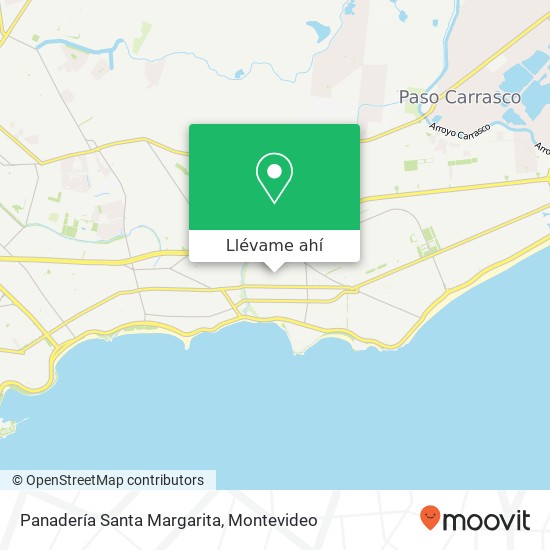 Mapa de Panadería Santa Margarita