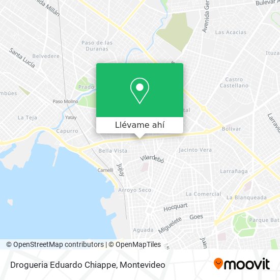Mapa de Drogueria Eduardo Chiappe
