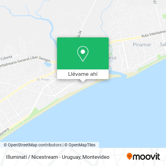 Mapa de Illuminati / Nicestream - Uruguay