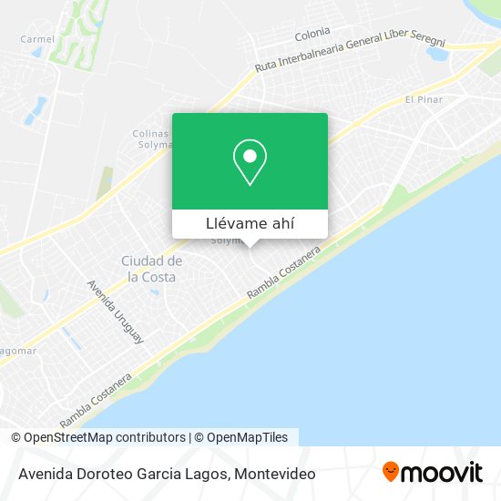 Mapa de Avenida Doroteo Garcia Lagos