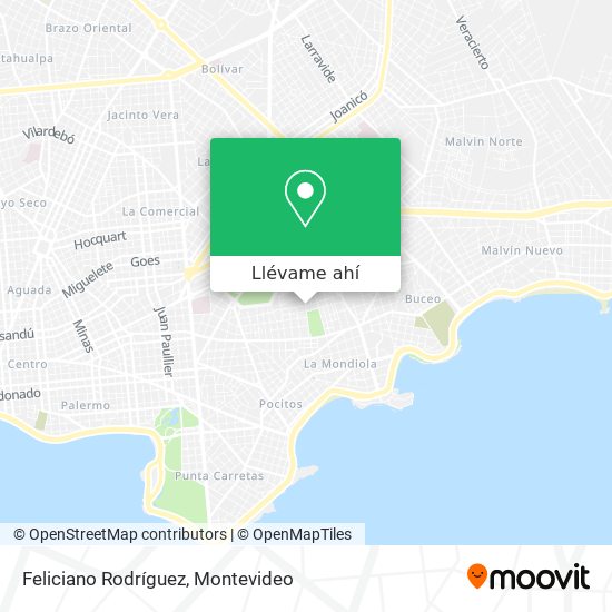 Mapa de Feliciano Rodríguez