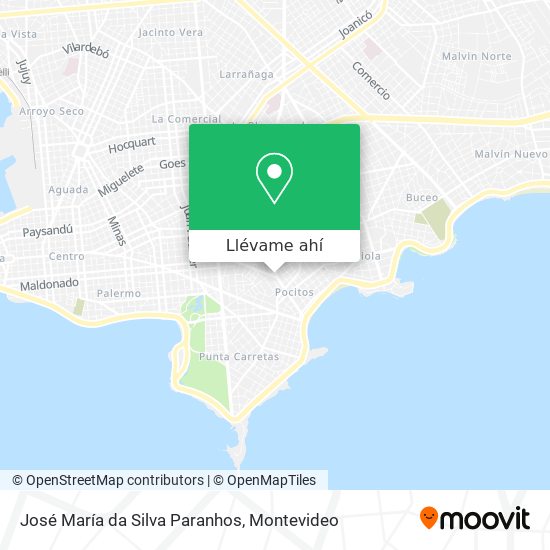 Mapa de José María da Silva Paranhos
