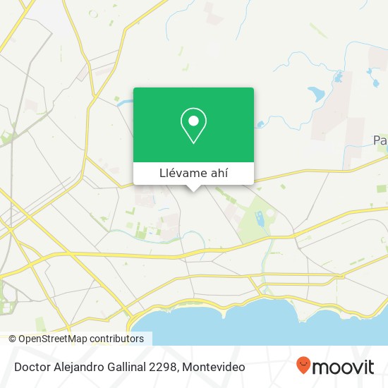 Mapa de Doctor Alejandro Gallinal 2298
