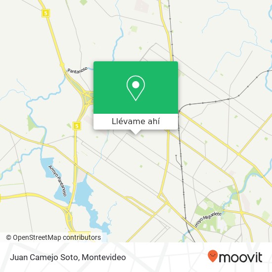 Mapa de Juan Camejo Soto