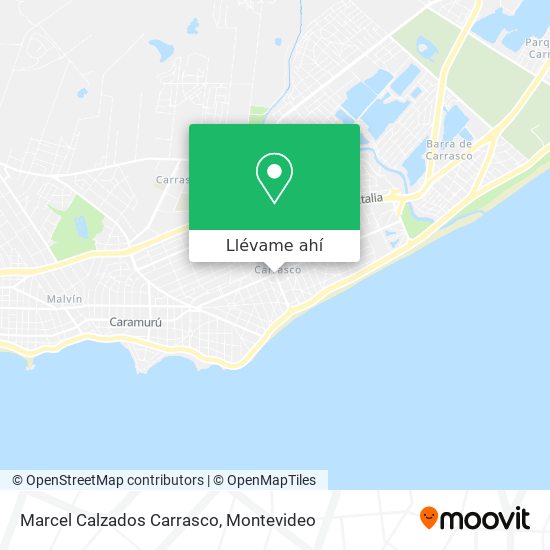Mapa de Marcel Calzados Carrasco
