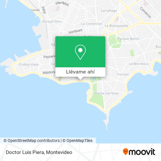 Mapa de Doctor Luis Piera