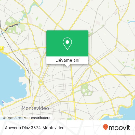 Mapa de Acevedo Díaz 3874