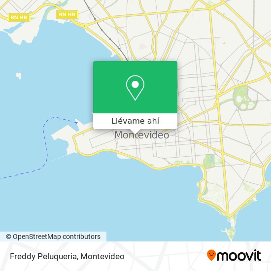 Mapa de Freddy Peluqueria