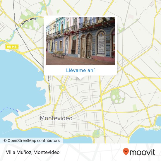 Mapa de Villa Muñoz