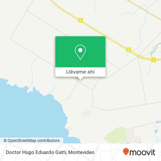 Mapa de Doctor Hugo Eduardo Gatti