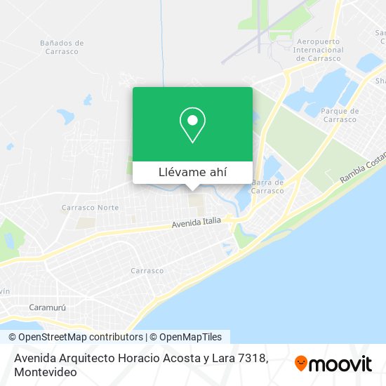 Mapa de Avenida Arquitecto Horacio Acosta y Lara 7318