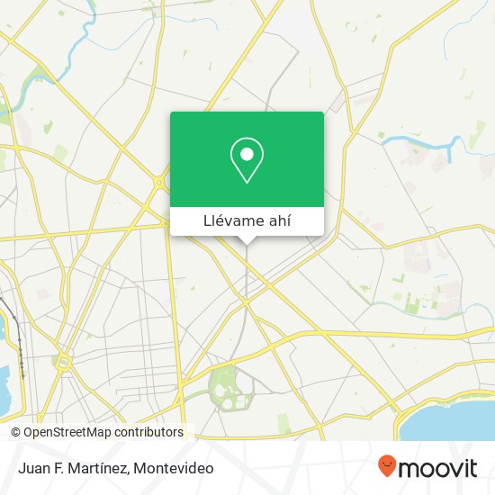 Mapa de Juan F. Martínez