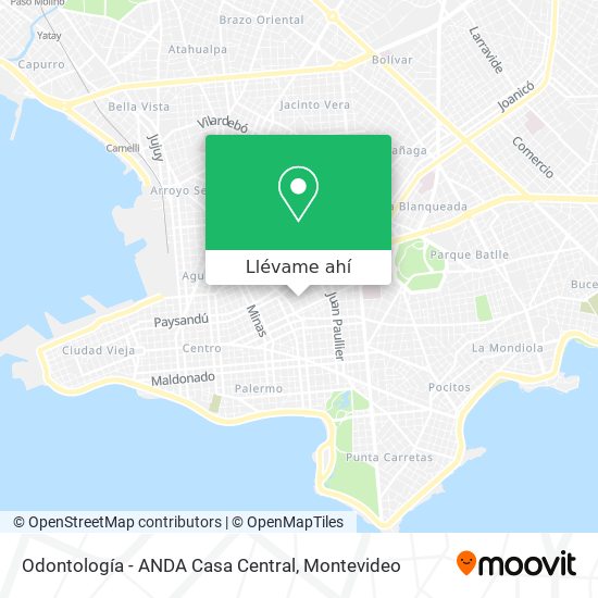 Mapa de Odontología - ANDA Casa Central